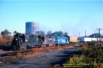 Conrail, CR GP35 2336 - GP38 7861 -GP30 2197, with BH-15, on the ex-Reading Line at  CP BURN, Allentown, Pennsylvania. October 21, 1978. 